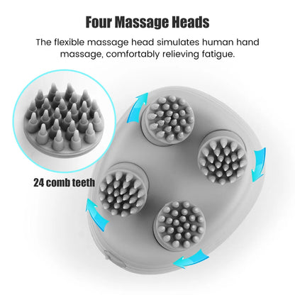 Deep Tissue Scalp Kneading Massager