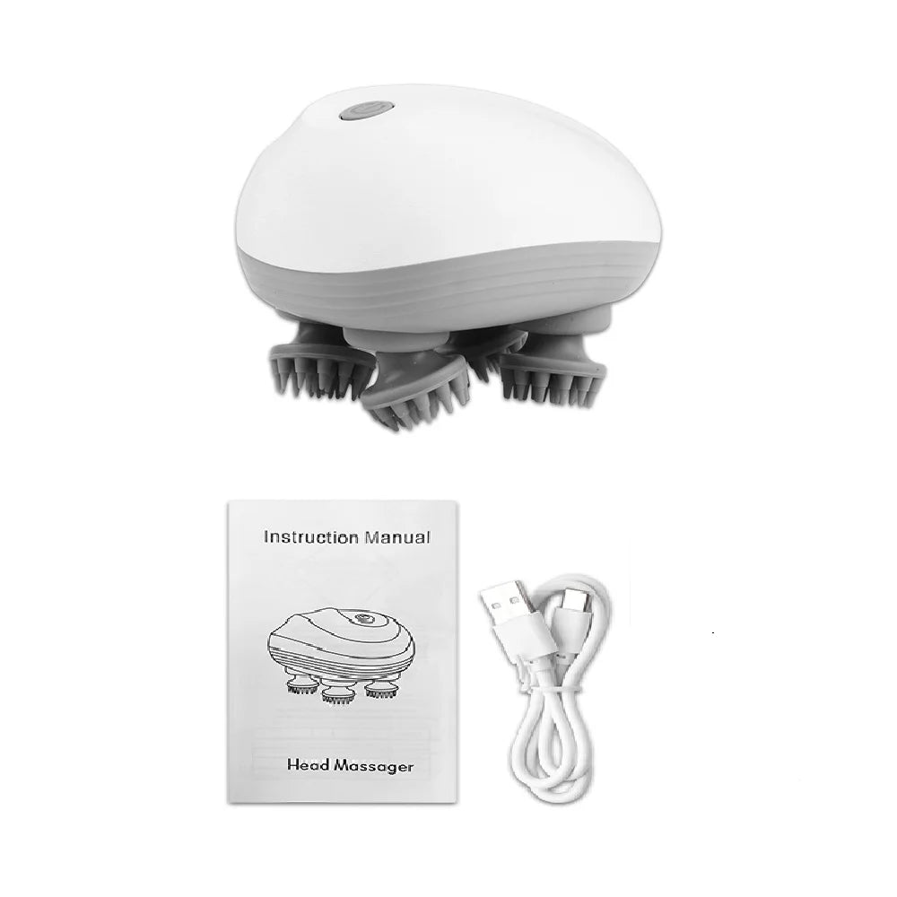 Deep Tissue Scalp Kneading Massager